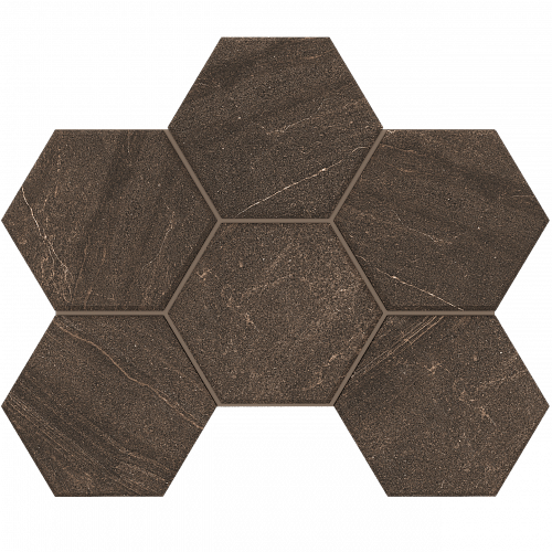 Мозаика GB04 Hexagon 25x28,5 непол.